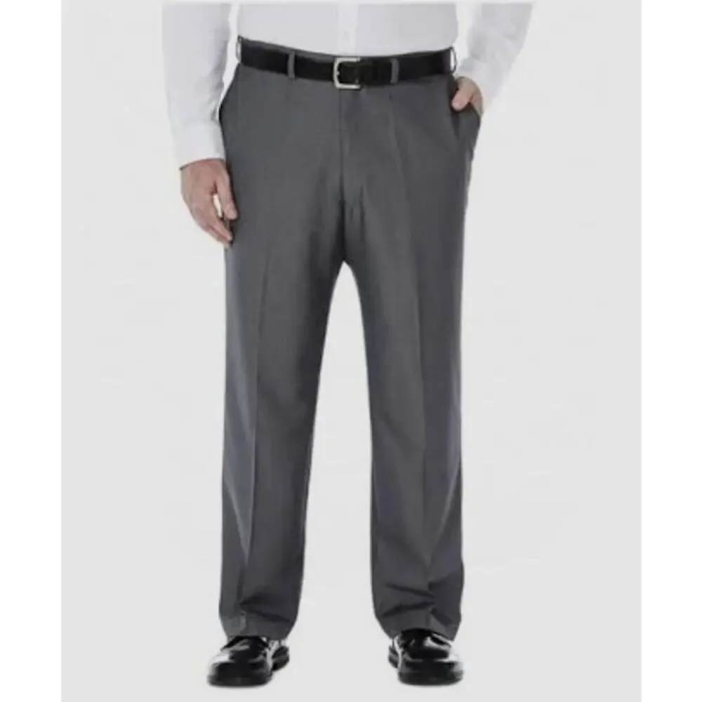Haggard H26 Charcoal Gray Dress Pants Slacks Trousers Size 34x30 Office Preppy